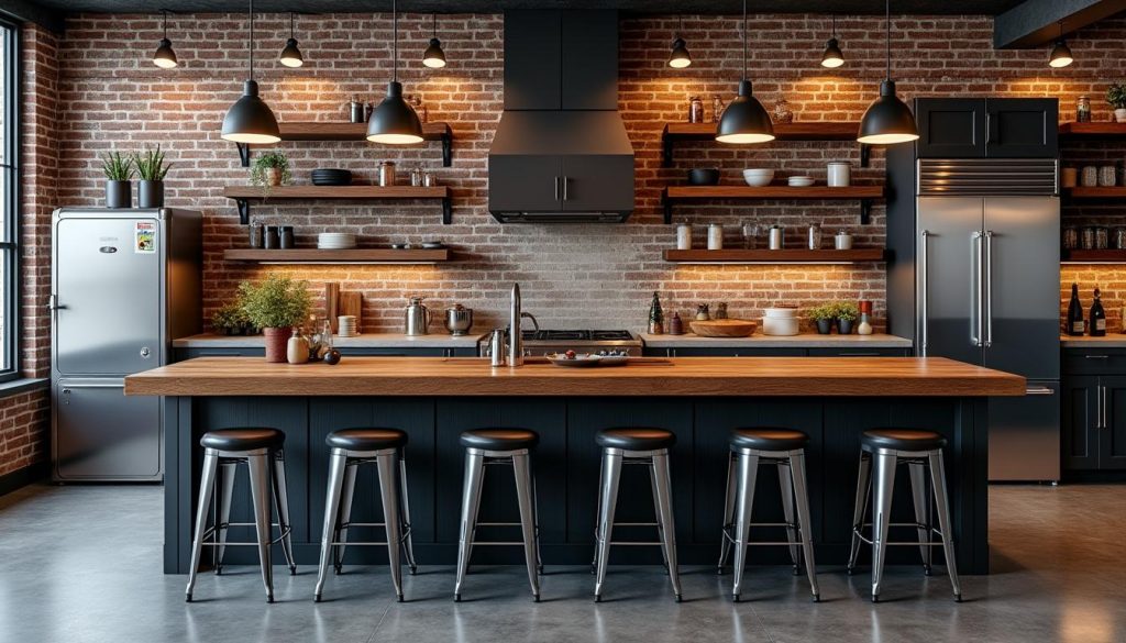 découvrez comment adopter le style industriel dans votre cuisine avec des idées de décoration modernes, des astuces pour choisir les bons matériaux et des conseils pour un espace à la fois convivial et tendance.