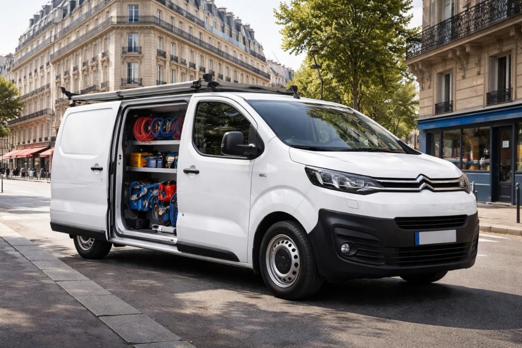 service d'intervention plomberie rapide et efficace en citroën jumpy, équipé pour répondre à tous vos besoins dans toute la région parisienne.